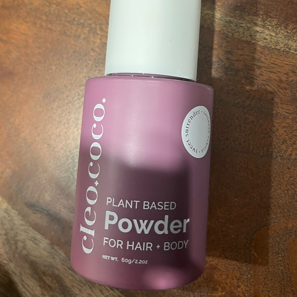 NEW Plant Based Hair + Body Powder Lavender Vanilla